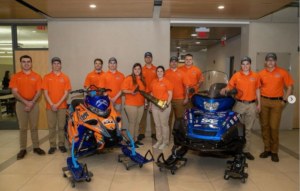 In February 2023, the team won the SAE Clean Snowmobile Challenge held at the World Championship Derby Complex in Eagle River making them back-to-back champions!