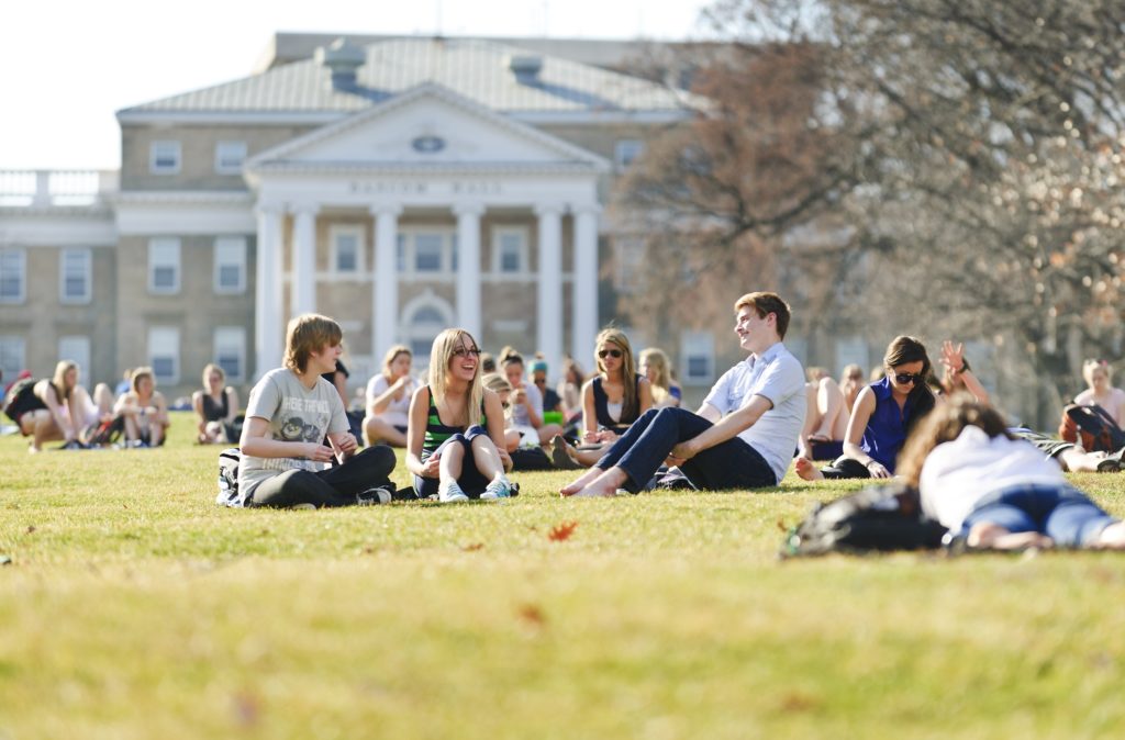 Spring on Bascom Hill