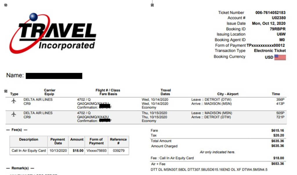 finalinvoiceexample Travel