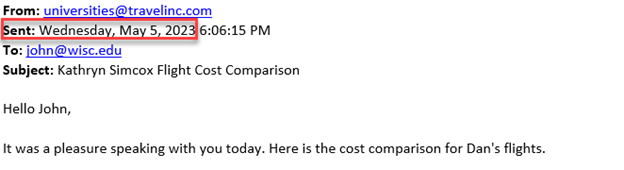 uw travel comparison airfare