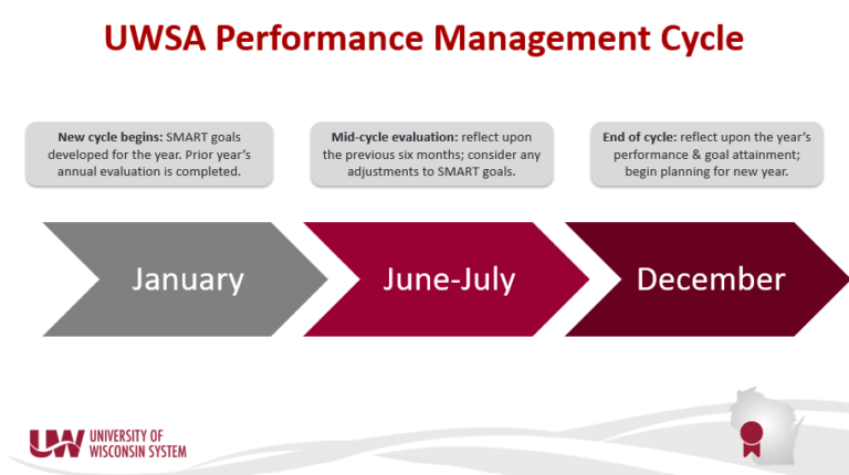 Performance Management Cycle Infographic