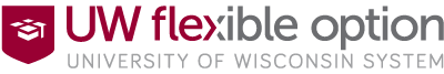 University of Wisconsin Flexible Option Degree Program logo